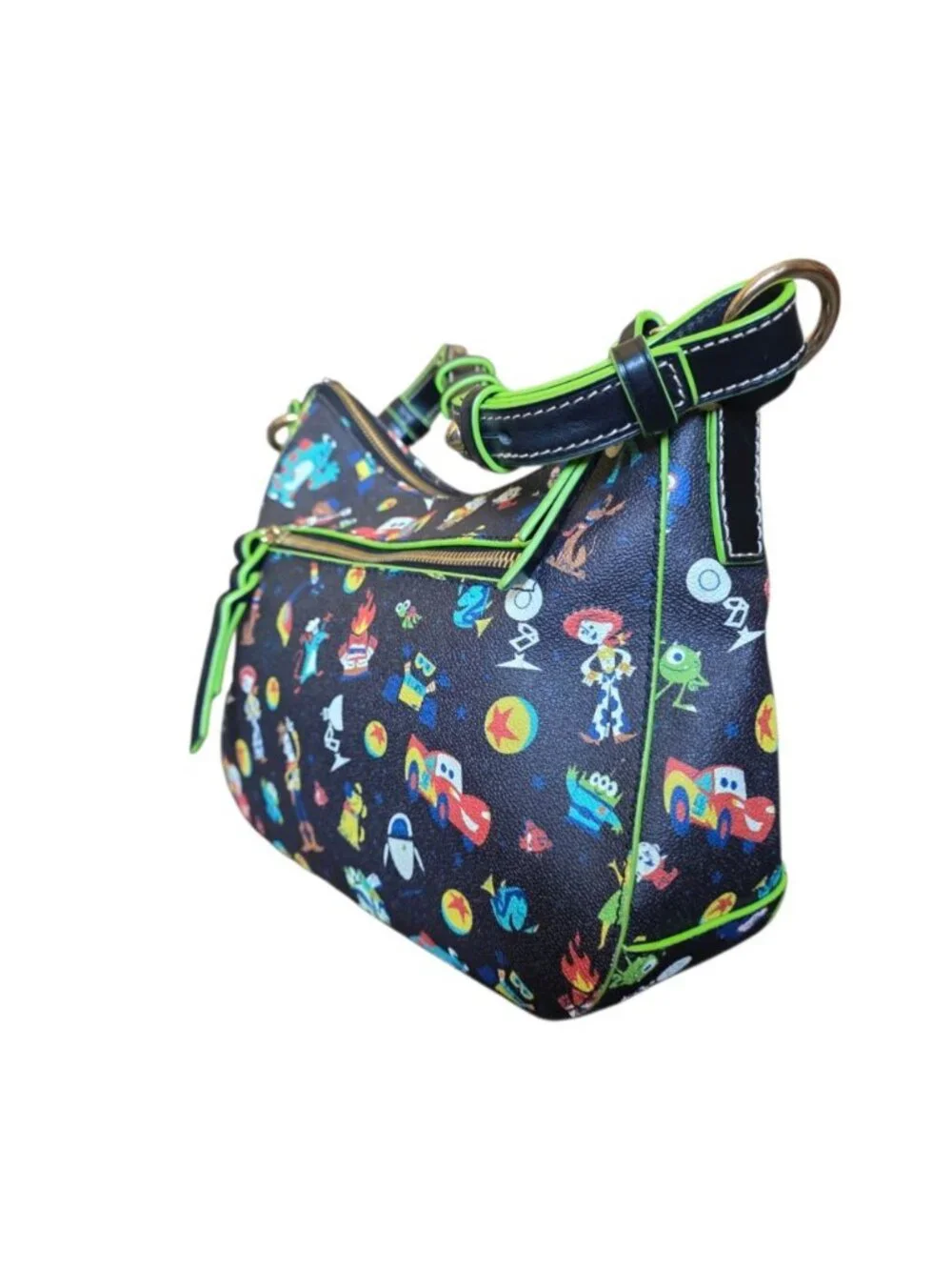 Dooney & Bourke Disney Pixar Hobo Bag Toy Story Monsters Inc Shoulder Purse
